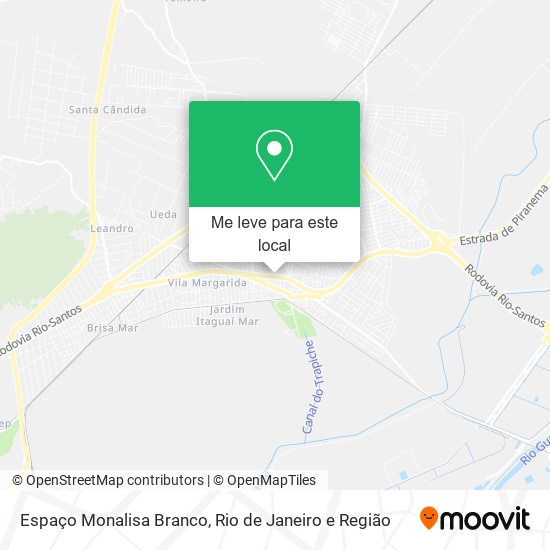 Espaço Monalisa Branco mapa