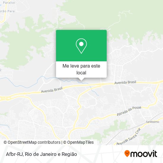 Afbr-RJ mapa