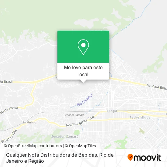 Qualquer Nota Distribuidora de Bebidas mapa