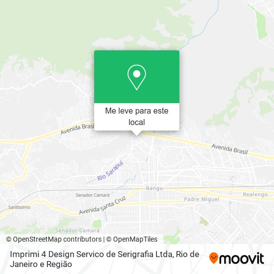 Imprimi 4 Design Servico de Serigrafia Ltda mapa