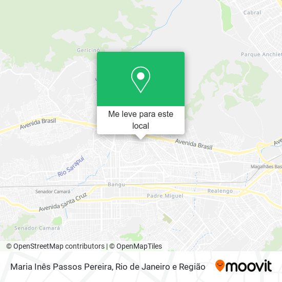 Maria Inês Passos Pereira mapa