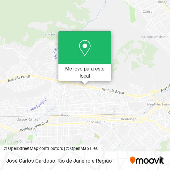 José Carlos Cardoso mapa