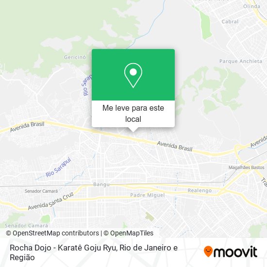 Rocha Dojo - Karatê Goju Ryu mapa