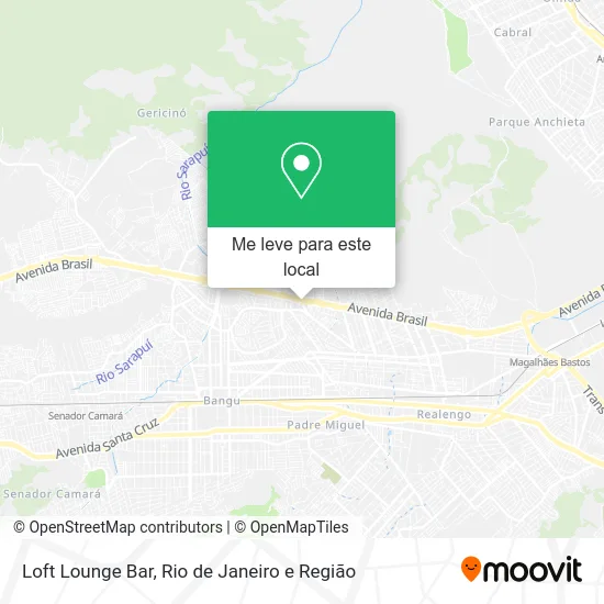 Loft Lounge Bar mapa