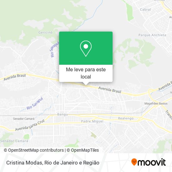Cristina Modas mapa