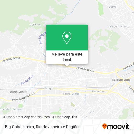 Big Cabeleireiro mapa