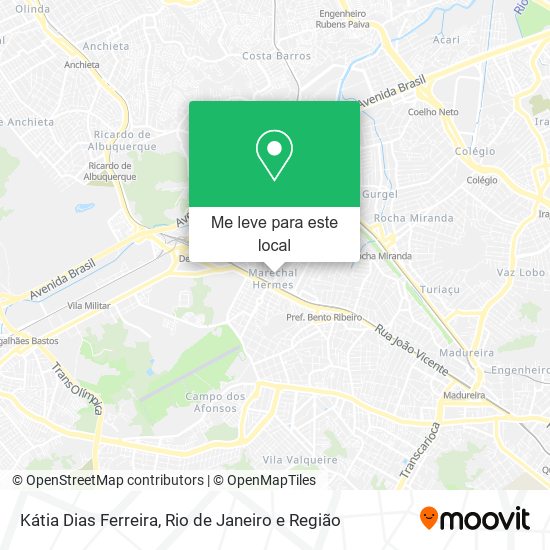 Kátia Dias Ferreira mapa