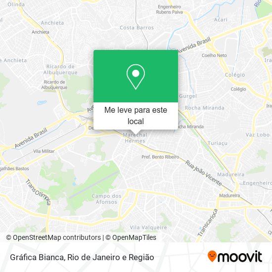 Gráfica Bianca mapa