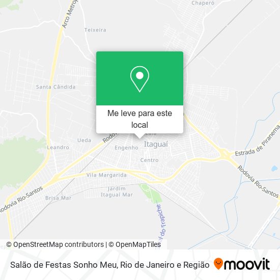 Salão de Festas Sonho Meu mapa