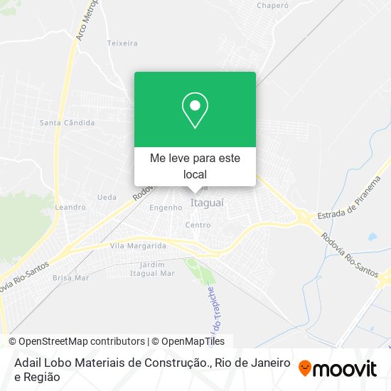 Adail Lobo Materiais de Construção. mapa