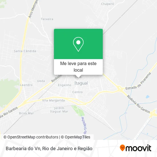 Barbearia do Vn mapa
