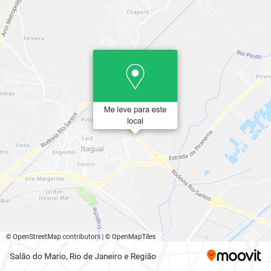 Salão do Mario mapa