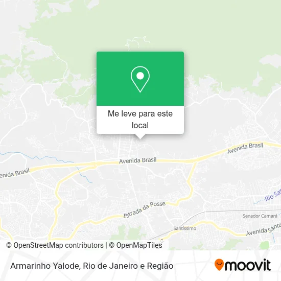 Armarinho Yalode mapa