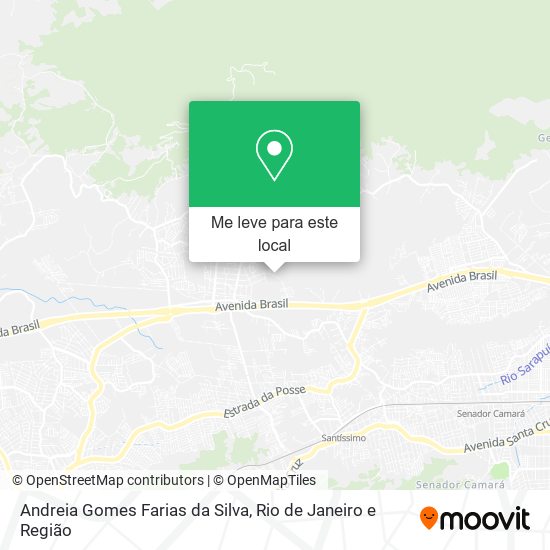 Andreia Gomes Farias da Silva mapa