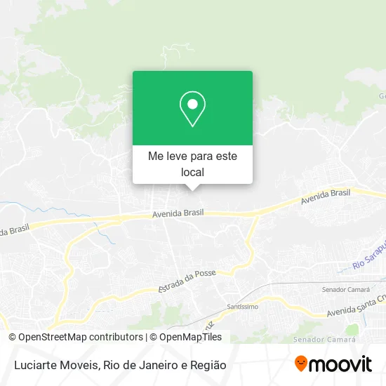 Luciarte Moveis mapa