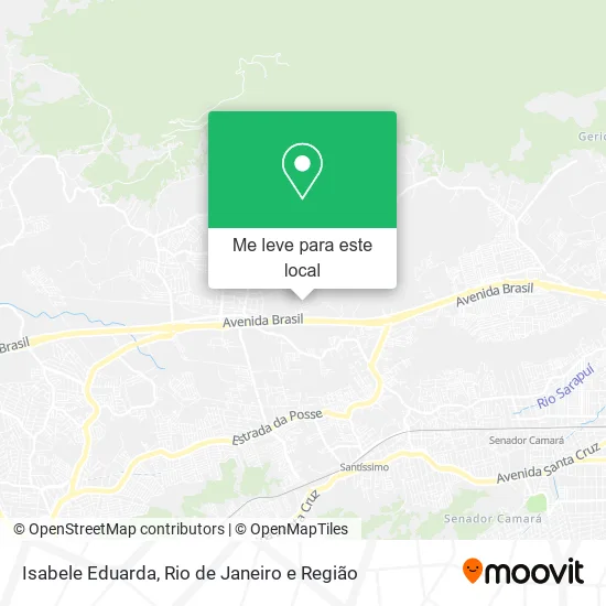 Isabele Eduarda mapa