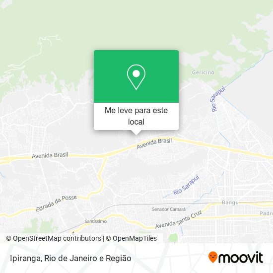 Ipiranga mapa