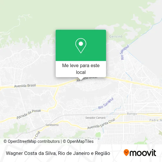 Wagner Costa da Silva mapa
