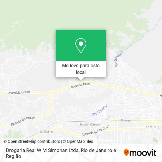 Drogaria Real W M Simonan Ltda mapa