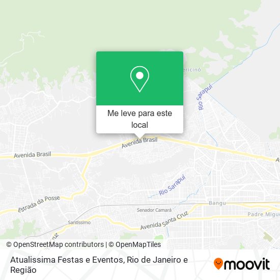 Atualissima Festas e Eventos mapa