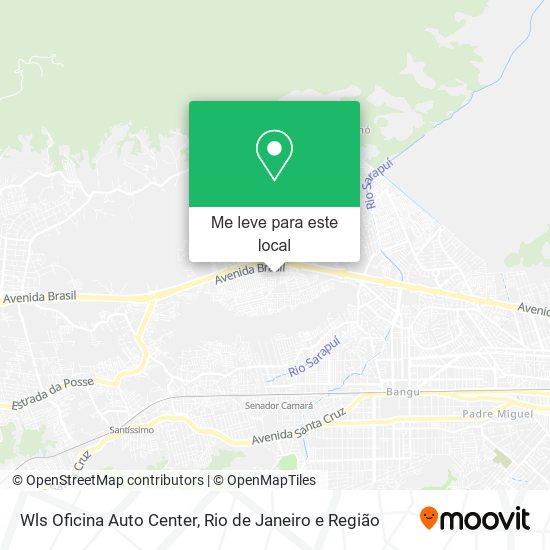 Wls Oficina Auto Center mapa