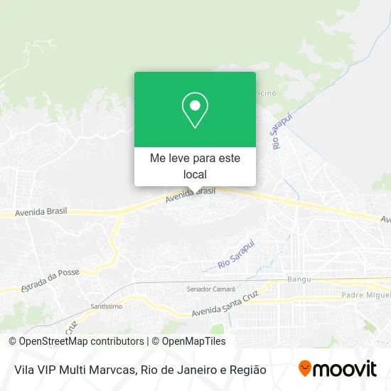 Vila VIP Multi Marvcas mapa