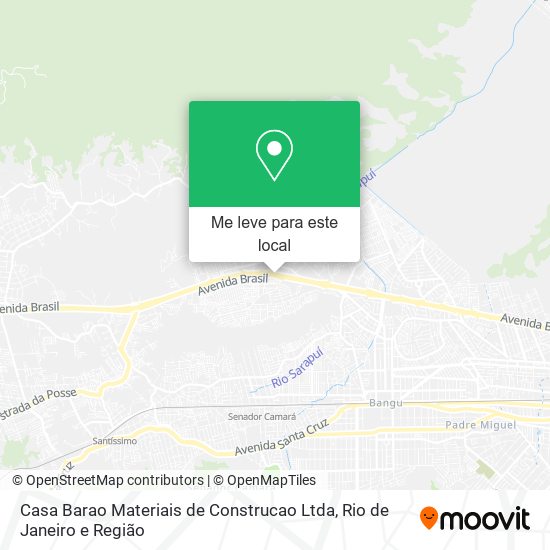 Casa Barao Materiais de Construcao Ltda mapa