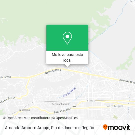 Amanda Amorim Araujo mapa