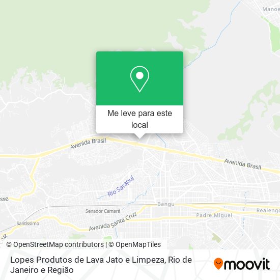 Lopes Produtos de Lava Jato e Limpeza mapa