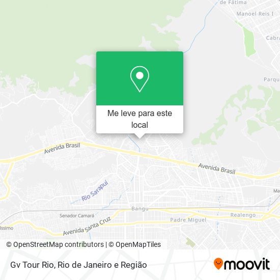 Gv Tour Rio mapa