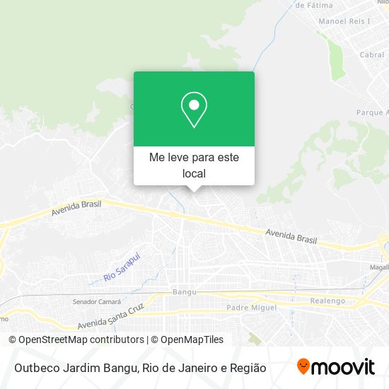Outbeco Jardim Bangu mapa