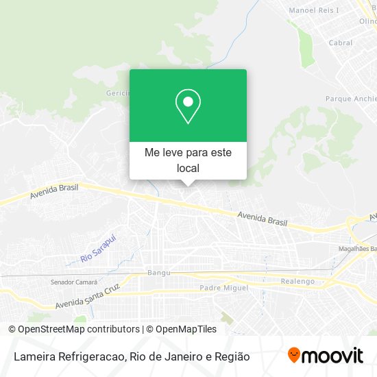 Lameira Refrigeracao mapa