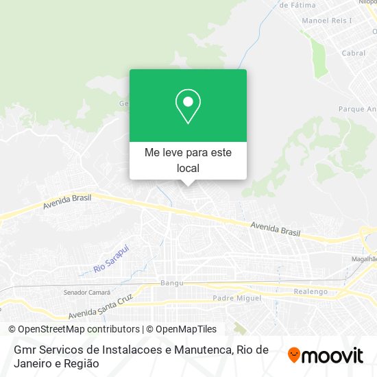 Gmr Servicos de Instalacoes e Manutenca mapa