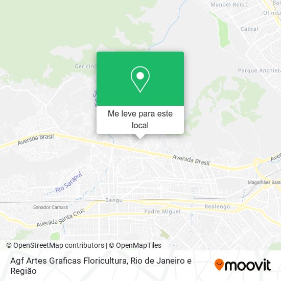 Agf Artes Graficas Floricultura mapa