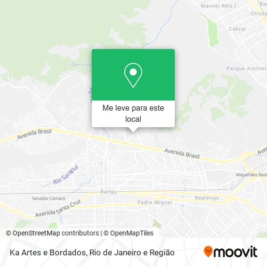 Ka Artes e Bordados mapa