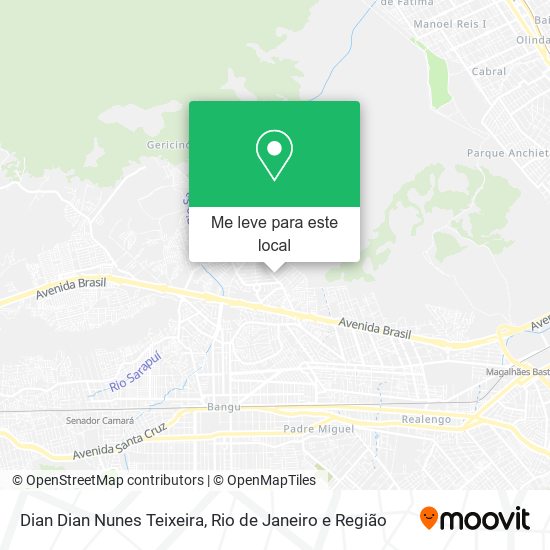 Dian Dian Nunes Teixeira mapa