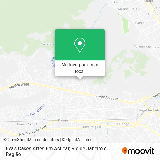Eva's Cakes Artes Em Acucar mapa