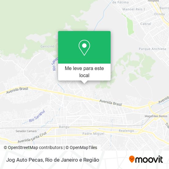 Jog Auto Pecas mapa