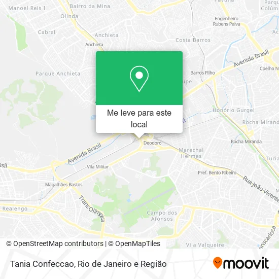 Tania Confeccao mapa