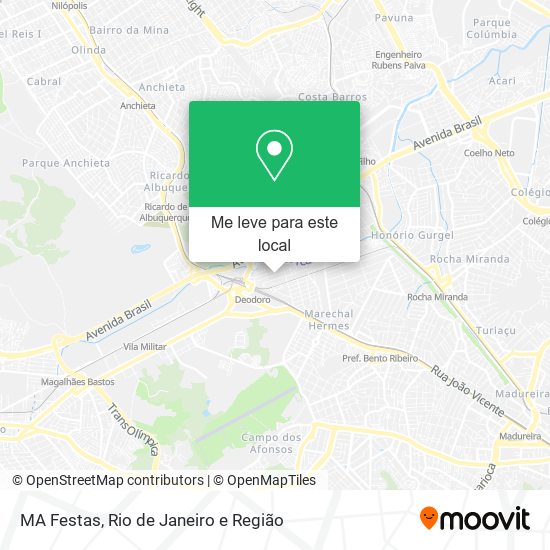 MA Festas mapa