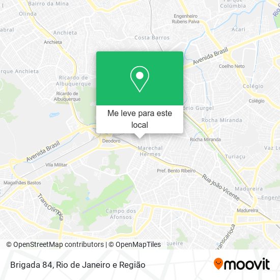Brigada 84 mapa