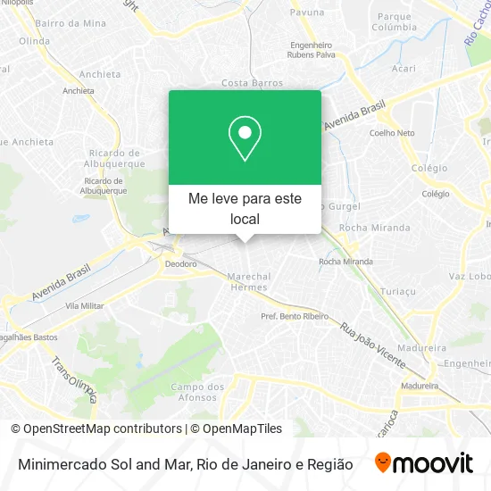 Minimercado Sol and Mar mapa