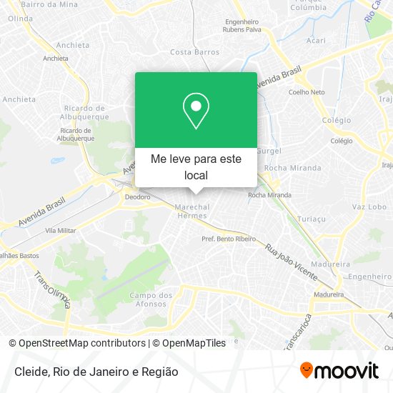 Cleide mapa