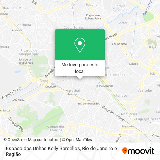 Espaco das Unhas Kelly Barcellos mapa