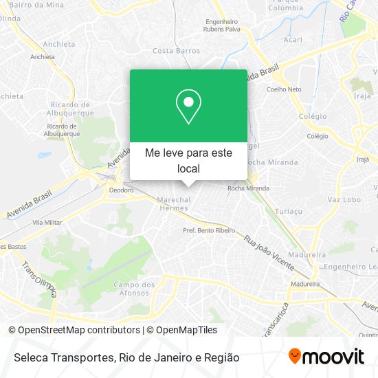Seleca Transportes mapa