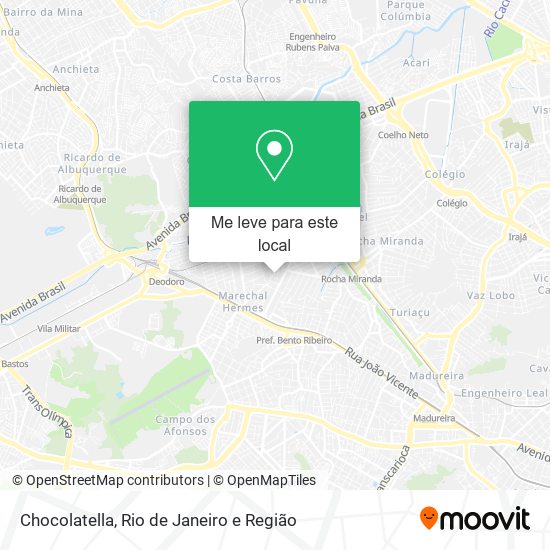 Chocolatella mapa