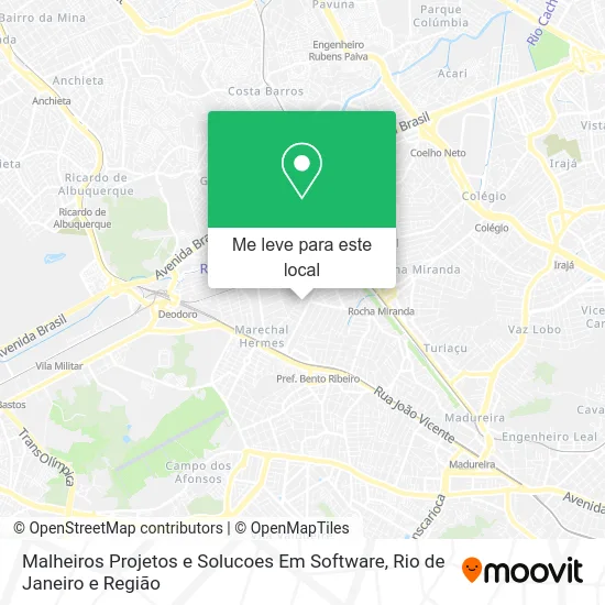 Malheiros Projetos e Solucoes Em Software mapa