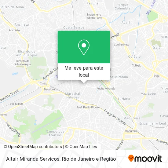 Altair Miranda Servicos mapa