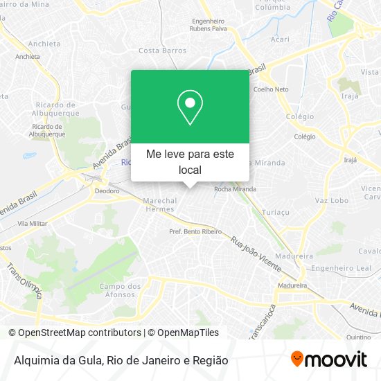 Alquimia da Gula mapa
