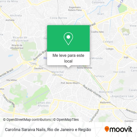 Carolina Saraiva Nails mapa
